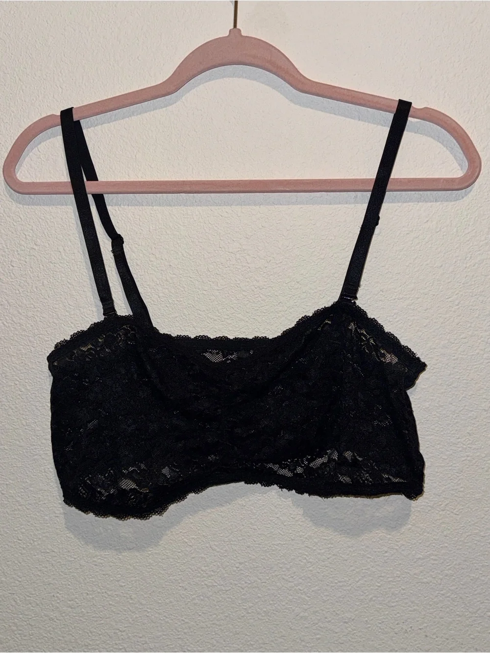 torrid Black Lace Bralette with Adjustable Straps
